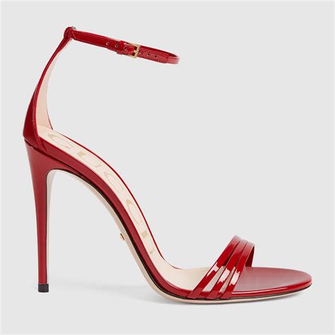 sandalias gucci rojas|gucci sandals.